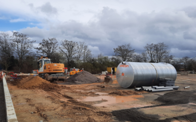 Nouvelle aire de lavage !